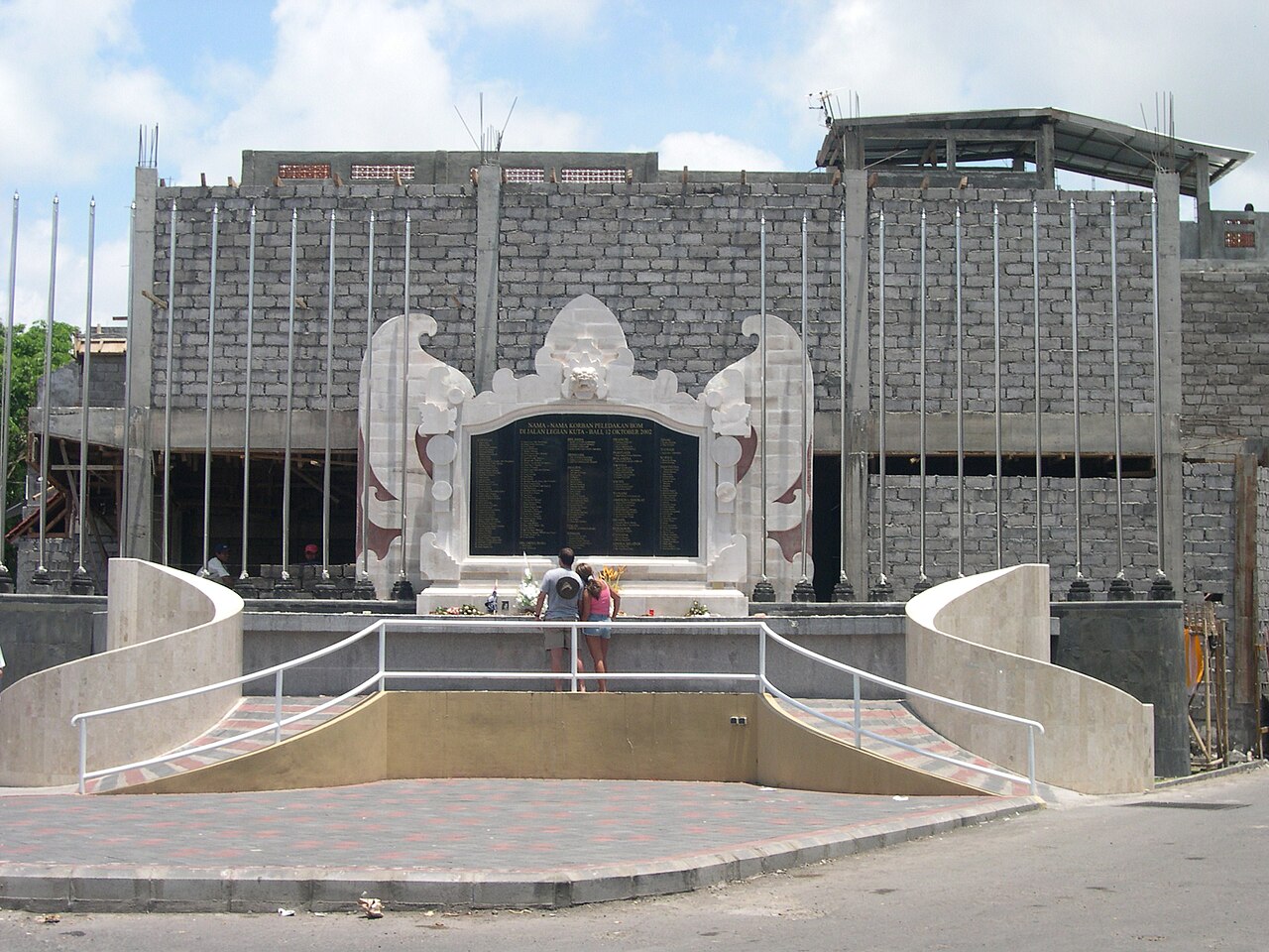 Tampak Monumen Ground Zero Bali dari depan